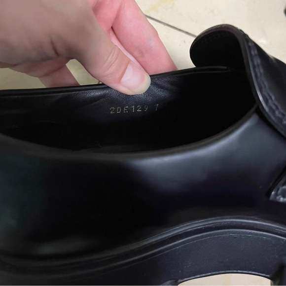 Prada Women's Black Platform Loafers - Picture 5 of 6